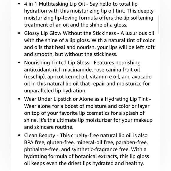 Wander Beauty Lip Retreat Oil in Skinny Dip - Picture 5 of 10